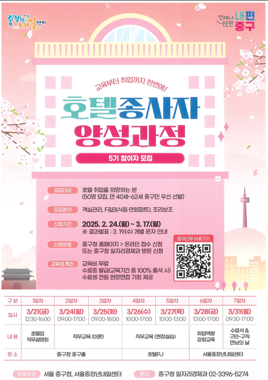 윈잉, 중구청  구인구직 만남의 날 참여